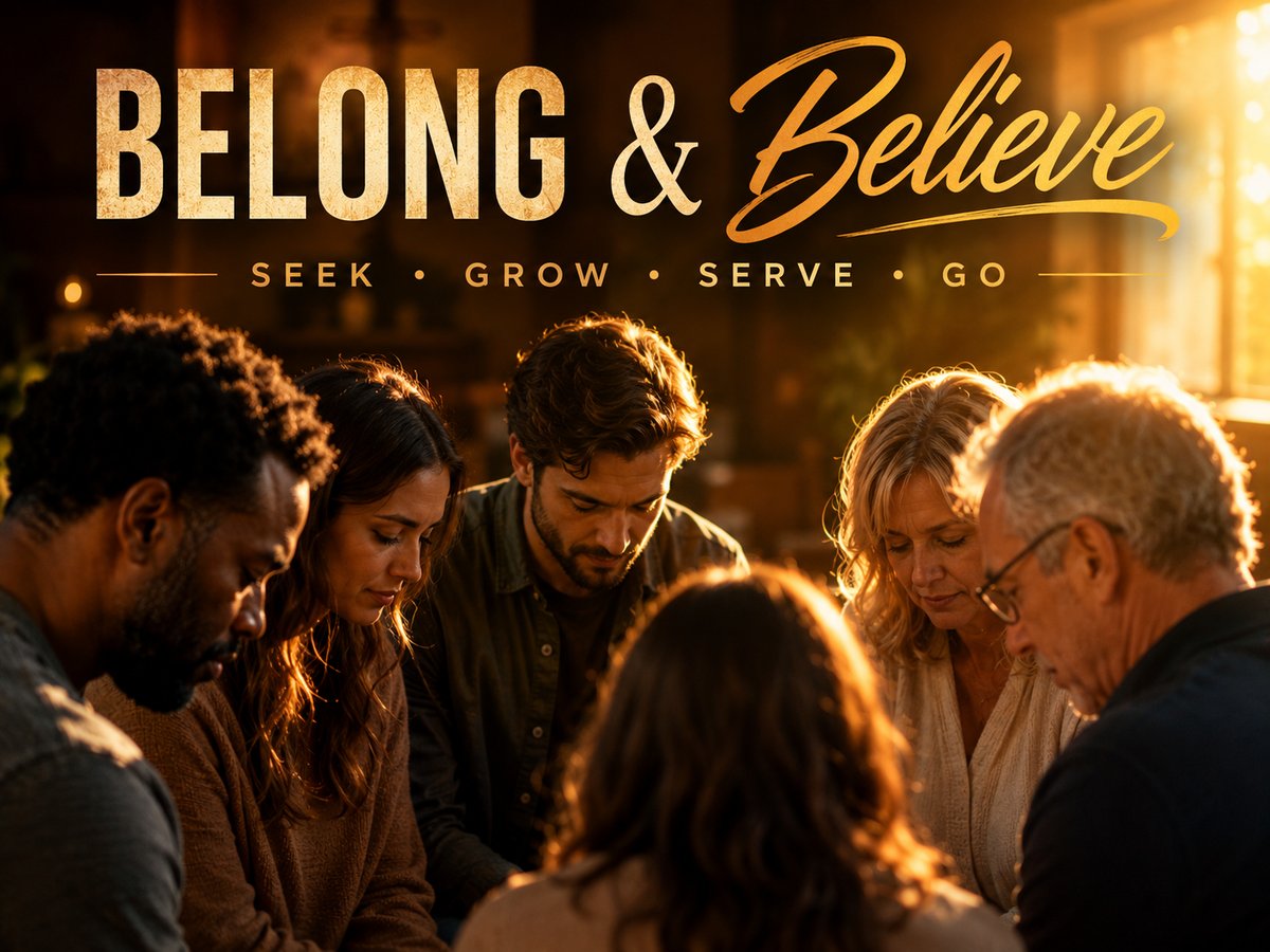 Our church family gathered together